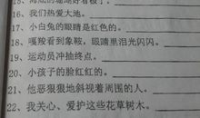写20句比喻句